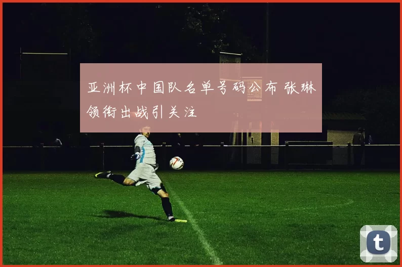 亚洲杯中国队名单号码公布 张琳芃领衔出战引关注